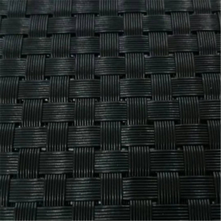 Vải nội thất PVC màu đen, vải lưới Vinyl phủ ngoài trời nhà cung cấp